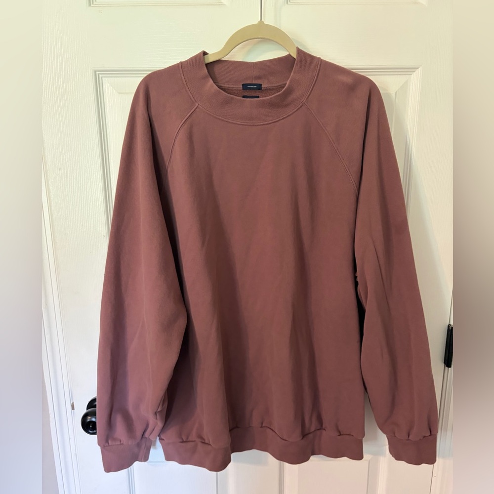 GAP Dusty Rose Mock Neck  Sweatshirt